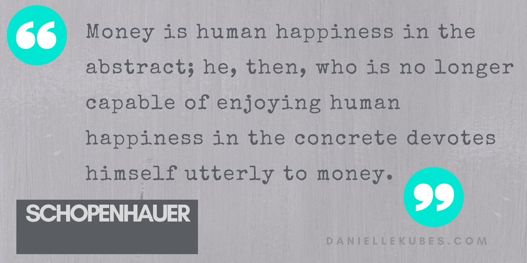 Arthur Schopenhauer on Money